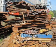 湖北武汉黄陂区工地废铁回收