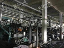 出售一台*06年祝祥250型5槽经编布针织布缩涑机