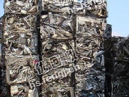 回收纯铝不含其他纤维带油的