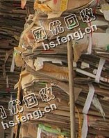 陕西西安地区废黄板纸箱回收