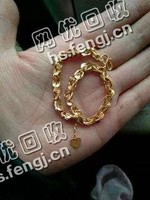 湖南株洲地区老文千足金回收