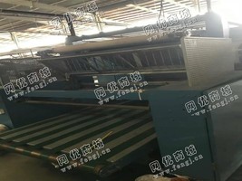出售一台F*1500强力呢毯加精密叠布机