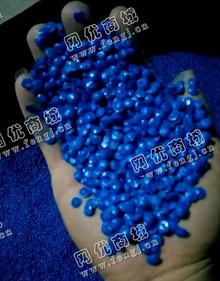 河南许昌地区出售蓝色PVC电缆颗粒