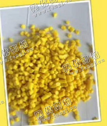 河南许昌地区出售黄颜色PVC电缆颗粒