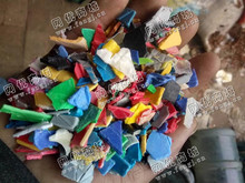 广西桂林地区出售花色PP涂料桶破碎料