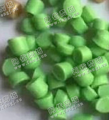 河北廊坊地区出售绿色PVC软质颗粒