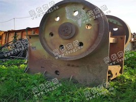 河北保定出售2台上海建设路桥PE-600*900颚式破碎机