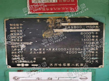 浙江杭州地区打包出售2台上海锻压800T液压机