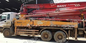 出售一台09年三一五十铃37米泵车