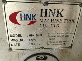 出售二手2004年工作台1600mmx1800mm产韩国双工位加工设备