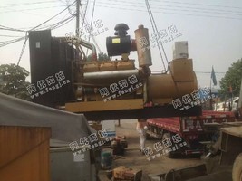 出售1台二手500KW上海股份发电机组